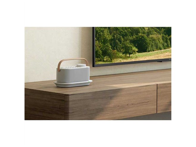ソニー、声用スピーカーを搭載した「お手元テレビスピーカー SRS