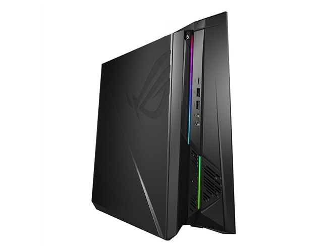 ASUS、コンパクトなゲーミングデスクトップPC「ROG HURACUN G21CN