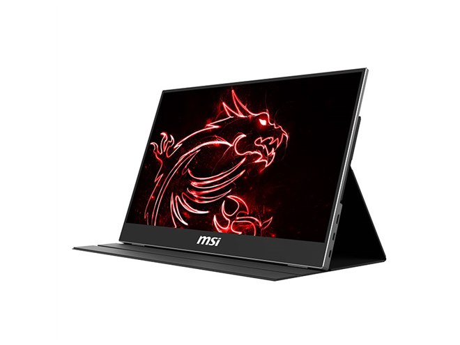MSI、USB Type-C/HDMI接続に対応した15.6型モバイルモニター「Optix