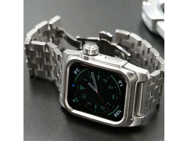 85,000円から、Apple Watch Series 5用のメタルフル削り出しケース発売 