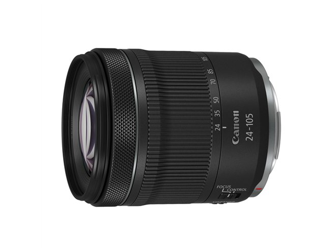 レンズ(ズーム) RF24-105mm f4 キヤノン、標準ズーム「RF24-105mm F4-7.1 IS STM」を66,000円で