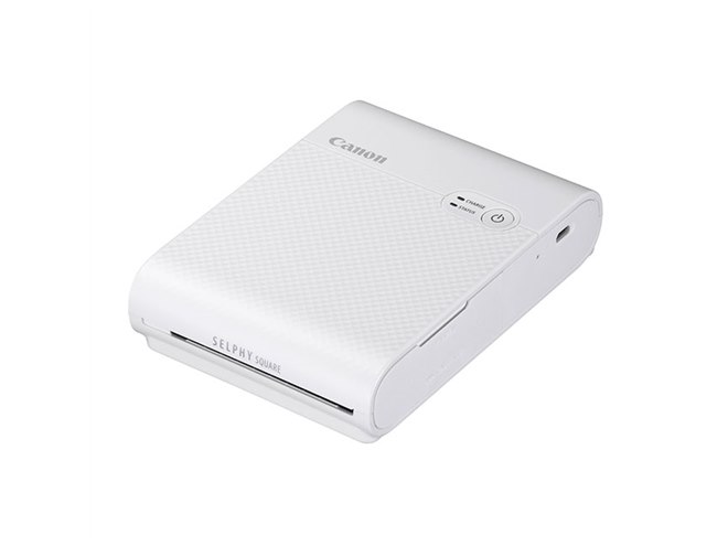 CANONのミニフォトプリンター SELPHY SQUARE QX10BKをレンタルし