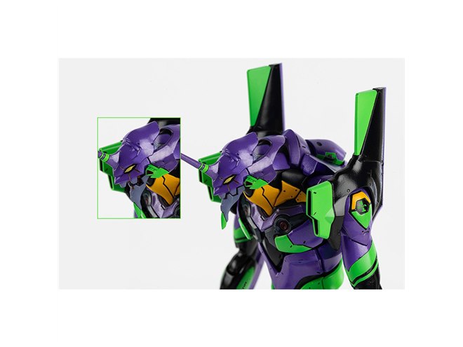 48か所が可動する「エヴァンゲリオン初号機」フィギュア、「ロボ道」第