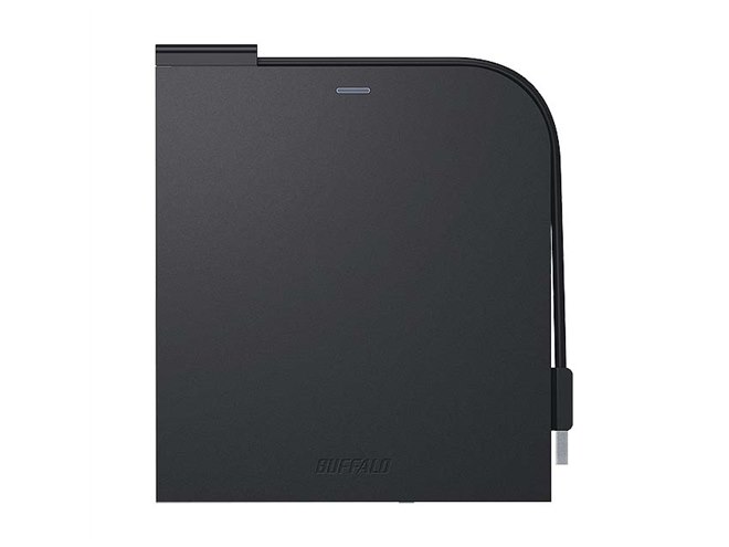 バッファロー、USB 3.2に対応したポータブルBD「BRXL-PTV6U3-A