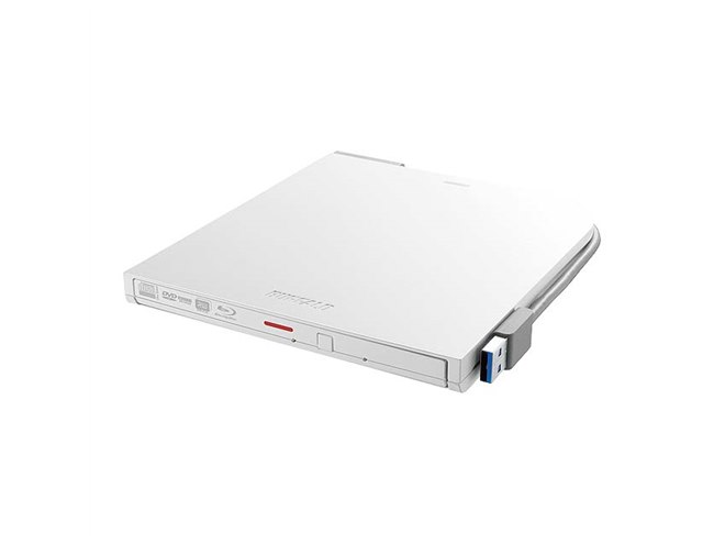 バッファロー、USB 3.2に対応したポータブルBD「BRXL-PTV6U3-A