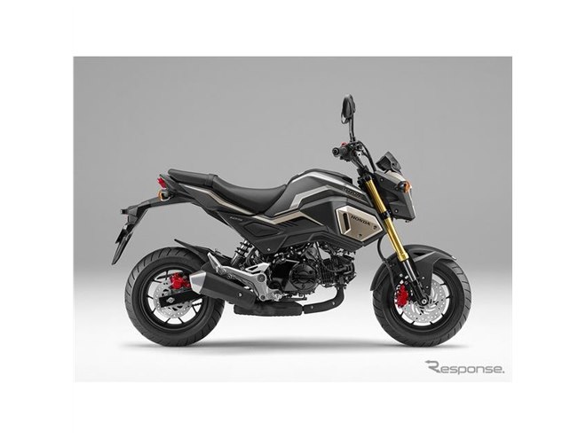 ホンダ グロム、カラーリング変更…シャープなイメージの2020年