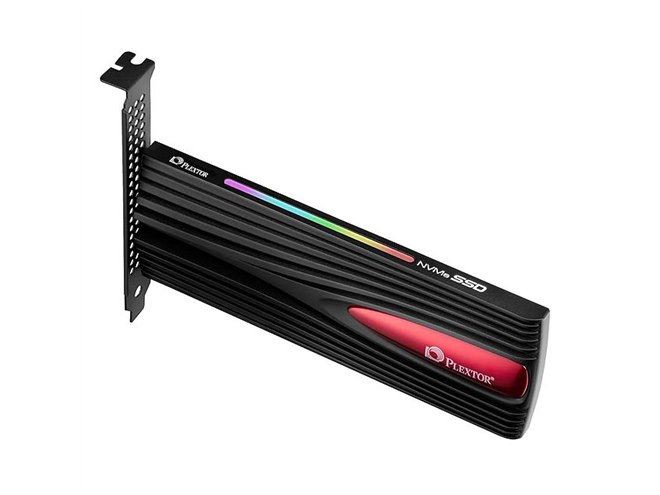 内蔵型SSD Plextor M9P Plus 1TB NVMe SSD Plextor M9P Plusをレビュー：LEDで光るゲーマー向けNVMe SSD