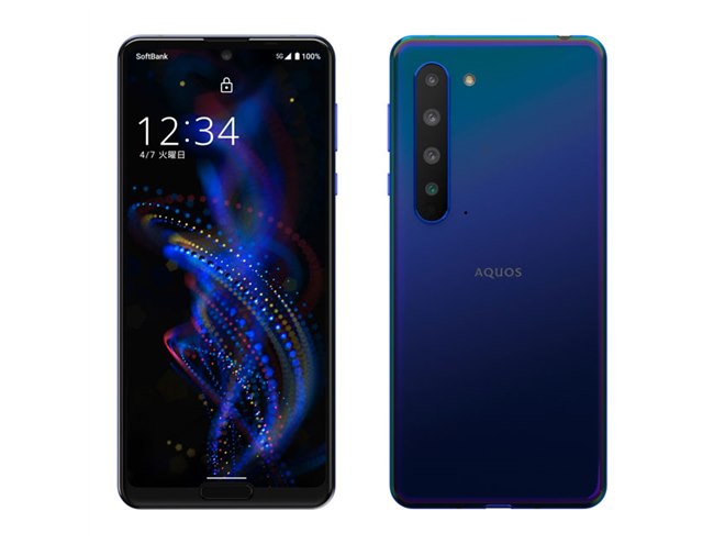 ソフトバンク、4眼カメラ搭載の5Gスマホ「AQUOS R5G」 - 価格.com