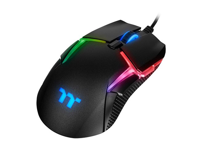 Thermaltake、最大16000dpiに対応したゲーミングマウス「LEVEL 20 RGB