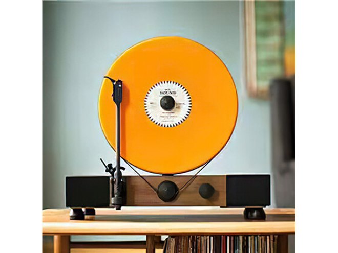 Gloture、“レコード縦置き型”でBluetooth対応のレコード