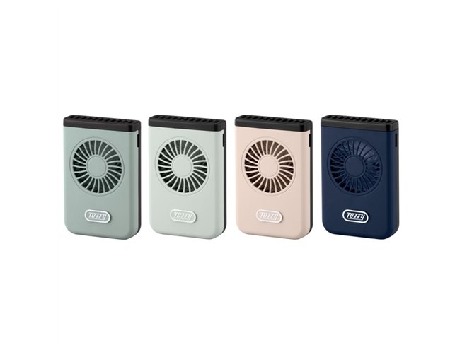 レトロなカメラがモチーフの「LEDハンズフリーカメラファン」など3種