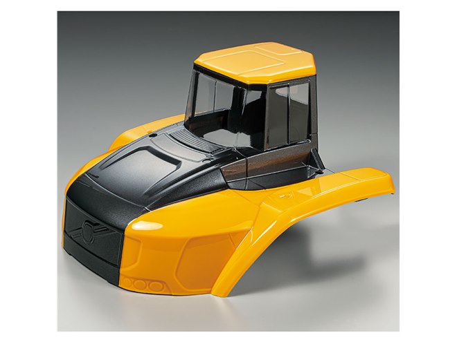 タミヤ、キャビン塗装済みの「ボルボ A60H ダンプトラック」1/24電動RC