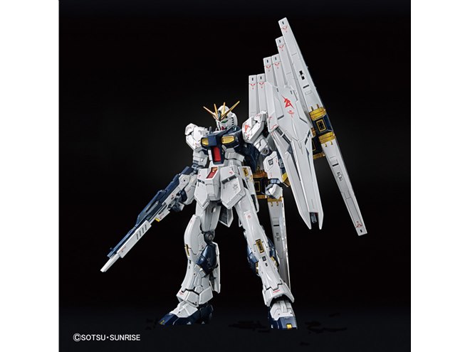 ガンダムベース限定 νガンダム チタニウムフィニッシュ ガンプラ 新品未開封 バンダイ、“豪華なチタニウムフィニッシュ”の「νガンダム」限定