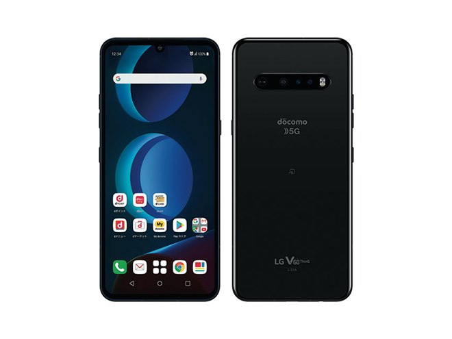 ドコモ、6.8型有機EL×2画面対応の5Gスマホ「LG V60 ThinQ 5G L-51A」 - 価格.com