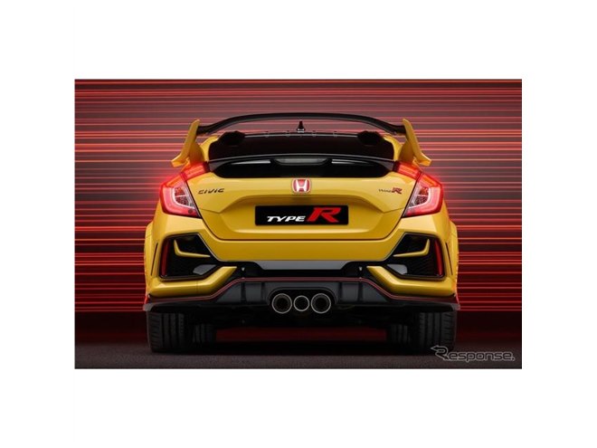 ホンダ シビック タイプR 改良新型に軽量仕様、「リミテッド