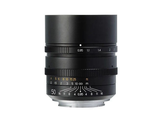 TTArtisan 50mm f/0.95 レンズ オールドレンズファン向けに企画した数量限定モデル「50mm f