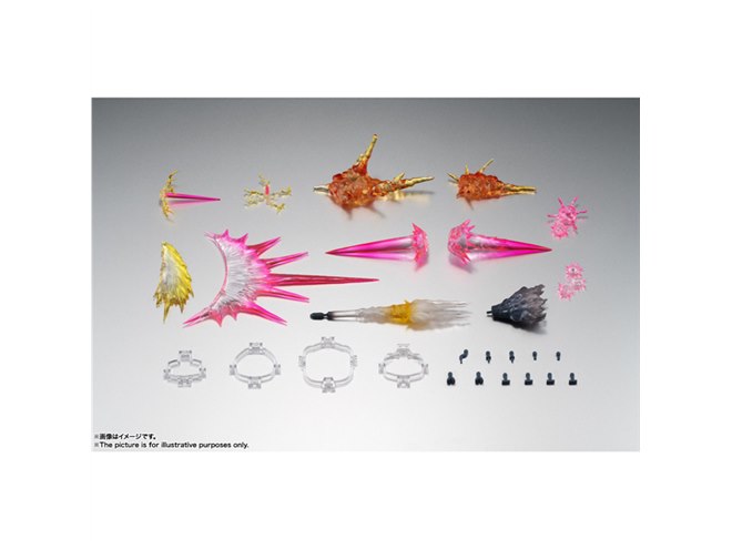 ガンダム」ザク撃破など再現、エフェクトパーツセットの発売日決定