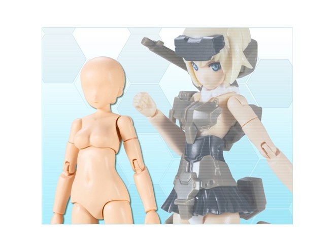 フレームアームズ・ガール』の素体である「マテリア」のノーマル