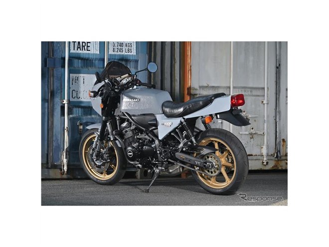 まだあったMCショー発表の隠し球！今度はカワサキ Z900RSカフェ で“角