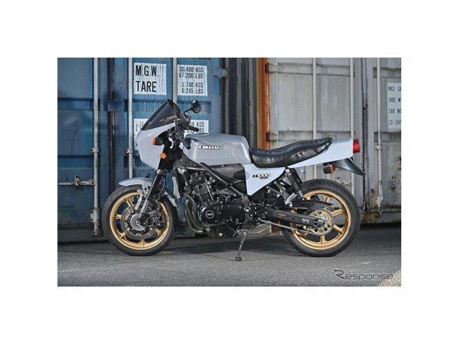 まだあったMCショー発表の隠し球！今度はカワサキ Z900RSカフェ で“角