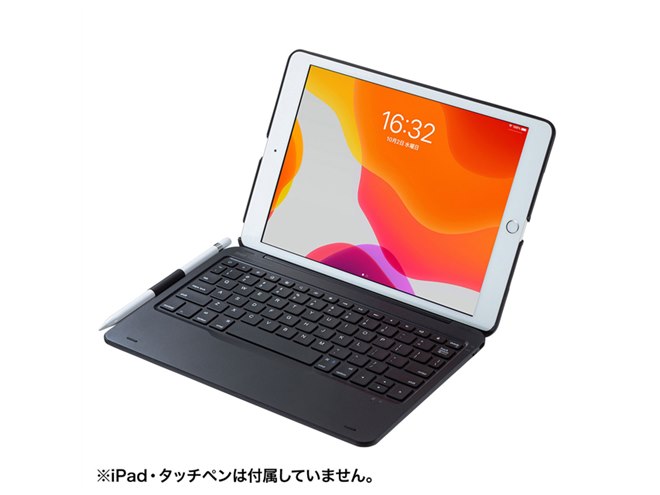 【新品】サンワ iPad10.2 キーボードケース Bluetooth iPadをノートパソコンのように使える、 iPad 第10世代専用ケース付き