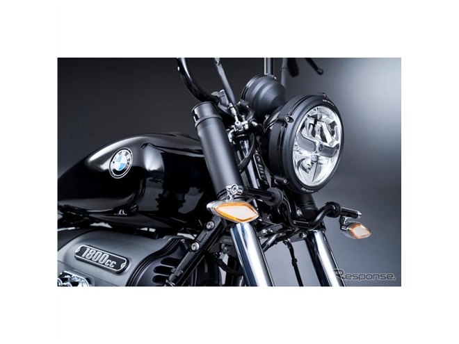 BMW Moto rrad R18シリーズ 2-TONE-BLACKミラー BMWモトラッド、新2