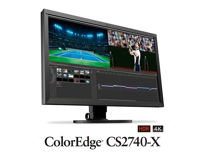 EIZO、映像制作向けHDR表示対応の27型4K液晶「ColorEdge CS2740