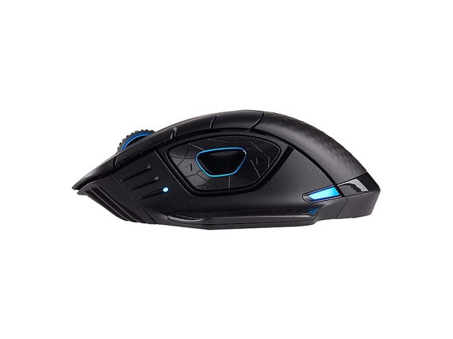 Corsair、18000dpiのワイヤレスゲーミングマウス「DARK CORE RGB