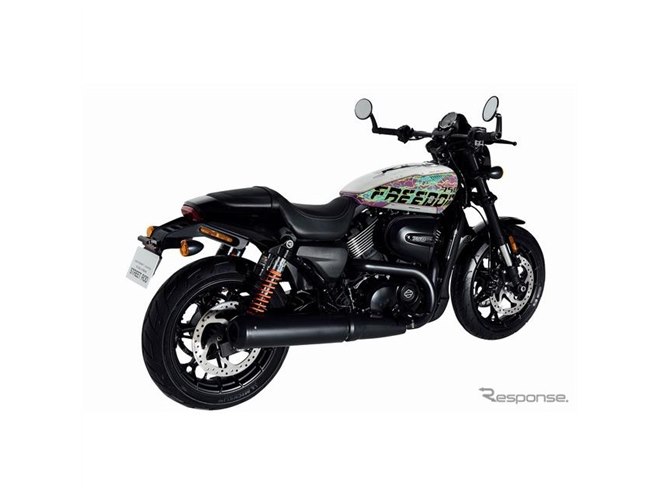 ハーレー×グラファーズロック、ストリートロッド コラボモデルの