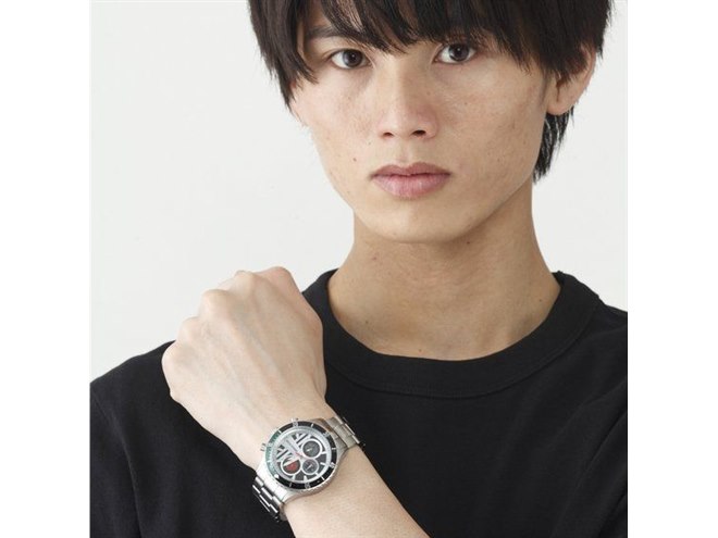 仮面ライダーV3 クロノグラフ腕時計【Live Action Watch