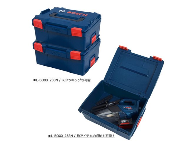 Boschの電動工具をミニチュアで再現、セーバーソーやL-BOXXなど全6種