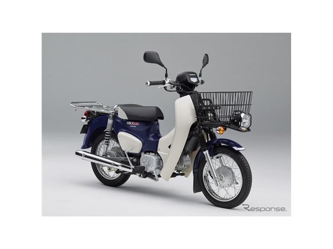 ホンダ スーパーカブ110、新色イエローを追加 法規対応のテールランプ