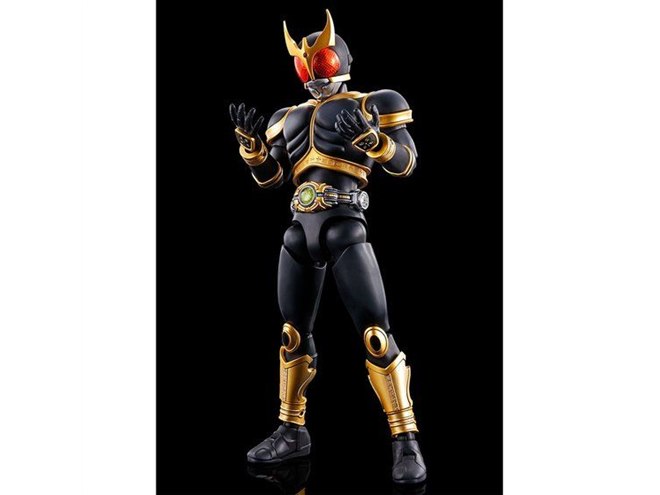 新品未開封　仮面ライダークウガ　アメイジングマイティ　プラモデル 艶消し金メッキを施した「仮面ライダークウガ アメイジング