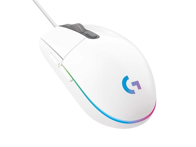 ロジクール、4,400円の有線ゲーミングマウス「G203 LIGHTSYNC