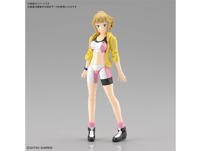 バンダイ、3つの表情パーツ付き「Figure-rise Standard ホシノ・フミナ