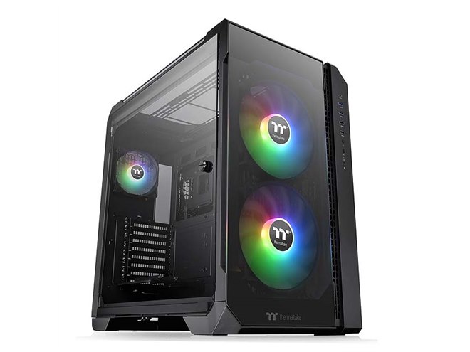 PCパーツまとめ売りThermaltake View 51 ARCTIC簡易水冷 ThermaltakeThermaltake View 51 Tempered Glass ARGB Snow Edition