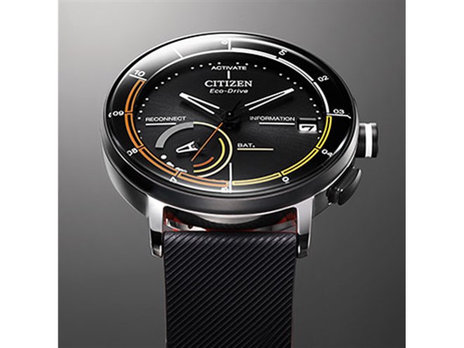 新品未使用 CITIZEN riiiver Eco-Drive スマートウォッチ シチズン、モダンでシンプルなデザインを採用した光発電スマート