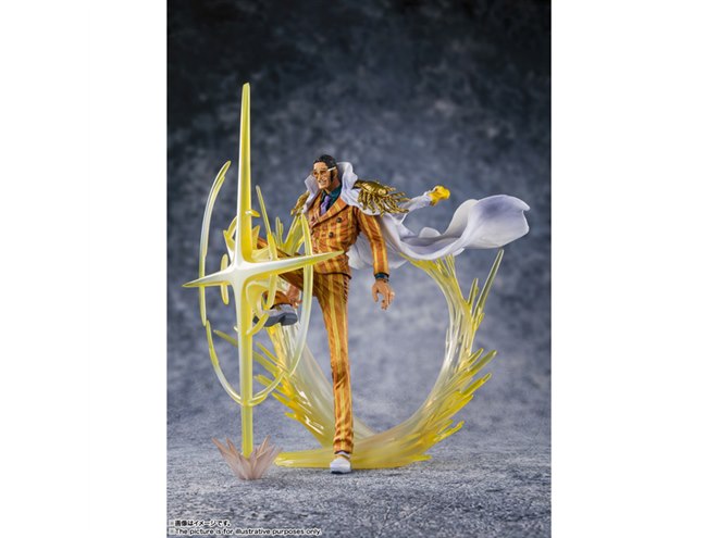 ワンピース」の三大将「ボルサリーノ」を立体化、光のエフェクト付き