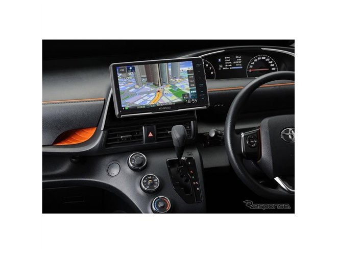 ケンウッド 彩速ナビ 初のフローティング9型モデル、7月上旬発売へ