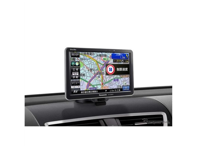 パナソニック ゴリラ 新型、全国を市街地図で100％カバー 業界初