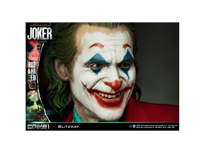 映画「JOKER」より、“ジョーカー”の全高70cm高精密フィギュアが