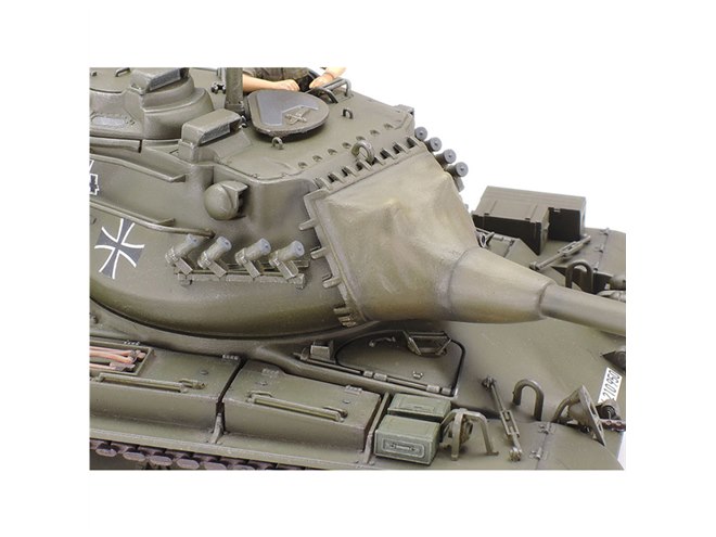 ドイツ連邦軍仕様の「M47パットン」1/35模型、M2重機関銃