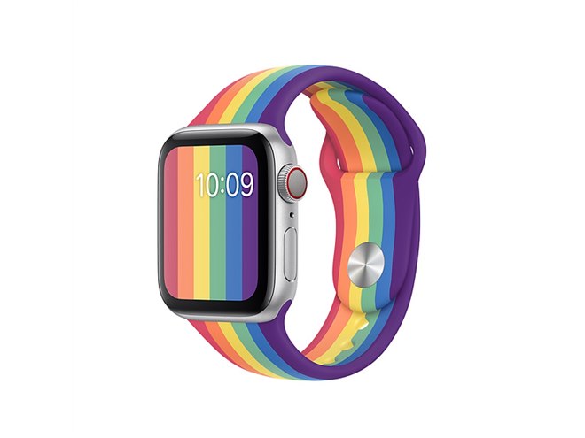 アップル、虹色の「Apple Watchプライドエディションスポーツバンド」など - 価格.com