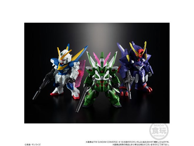 食玩「FW GUNDAM CONVERGE」第19弾、ファントムガンダムなど全6種