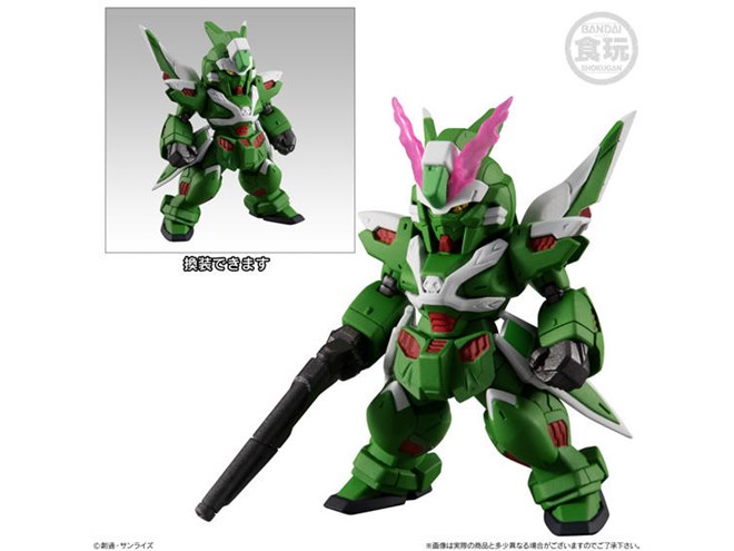 食玩「FW GUNDAM CONVERGE」第19弾、ファントムガンダムなど全6種