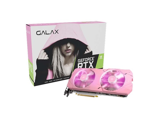 玄人志向、ピンクカラーの「GeForce RTX 2070 SUPER」搭載ビデオカード