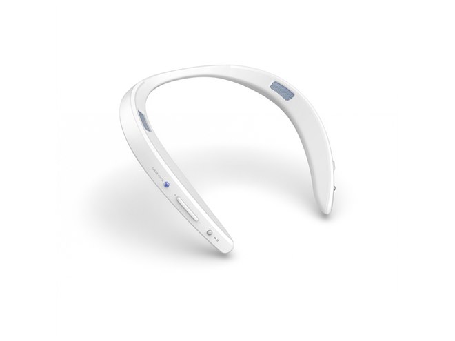 シャープ、IPX4防水ネックスピーカー「AQUOS サウンドパートナー AN