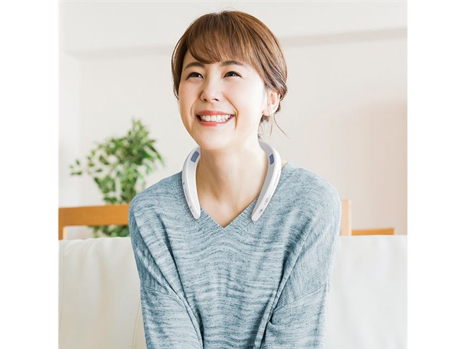 シャープ、IPX4防水ネックスピーカー「AQUOS サウンドパートナー AN