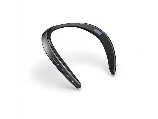 SHARP AN-SS2 ネックスピーカー SOUND PARTNER WHIT ファッション 通販