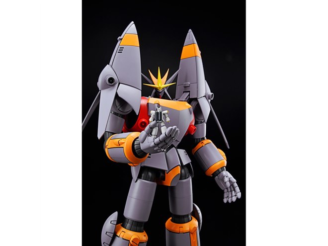装甲を剥がした胸部”を表現した「1/1000ガンバスター 縮退炉